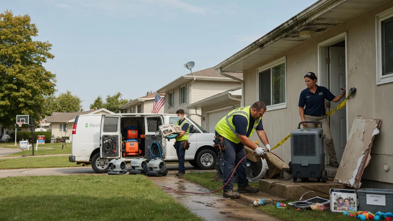 Water Damage Restoration in White Hall, MD near me